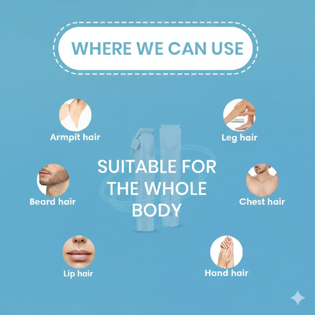 Double Head Electric Shaver